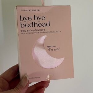 Lemon Lavender Silky Satin Pillowcase